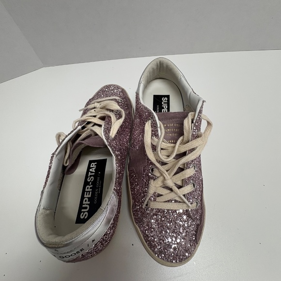Golden Goose Super-Star LTD in‎ glitter- Size 38. - Picture 10 of 11